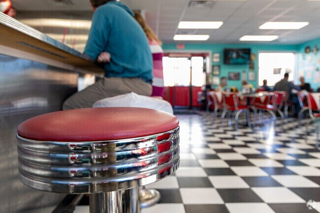 Pull up to the counter and order a malt just like they did in the 50's at Bubby's Diner.