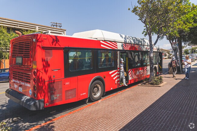 MTS busses whisk residents of The Village around greater San Diego.