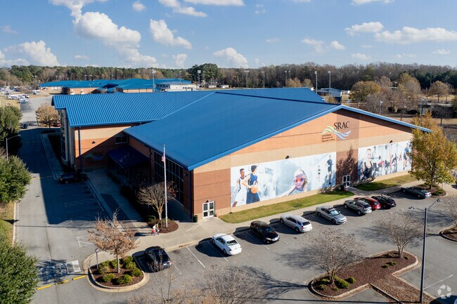 Smithfield Recreation & Aquatics Center has an indoor eight lane 50-meter pool.