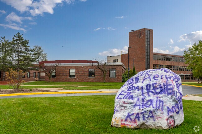 Students can easily walk or bike to Pioneer High School.