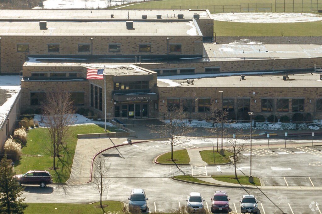 Trevor-Wilmot Grade School public school that is consolidated with pre-K, & elementary grades.