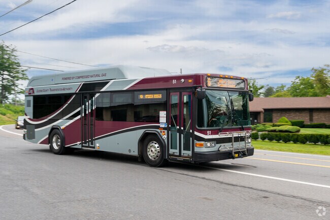 Take the bus on Memorial Highway in Dallas for easy transportation.