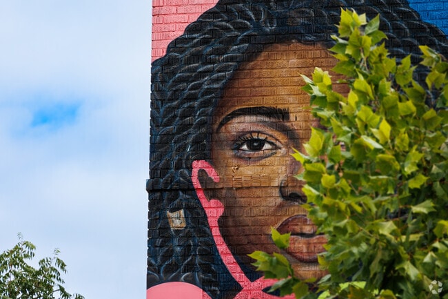 Vibrant murals paint a rich culture throughout this Richmond community.
