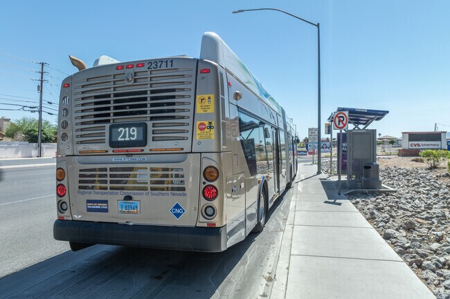 Residents of Craig Ranch can easily commute using the public transit system.