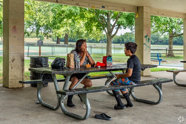 Rhodes Park in North Hilltop is a perfect place for a picnic.