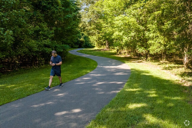 Residents can job on the Little Sugar Creek Greenway that runs through Optimist Park.