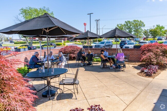 East Brainerd residents can enjoy the well shaded patio at J. Alexanders.