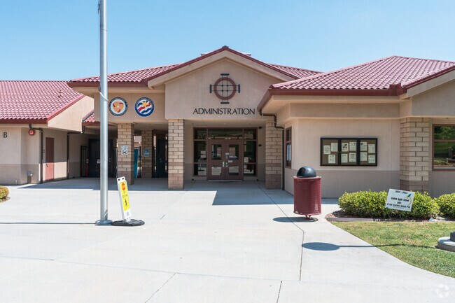 The front of West Creek Academy in Valencia, CA.