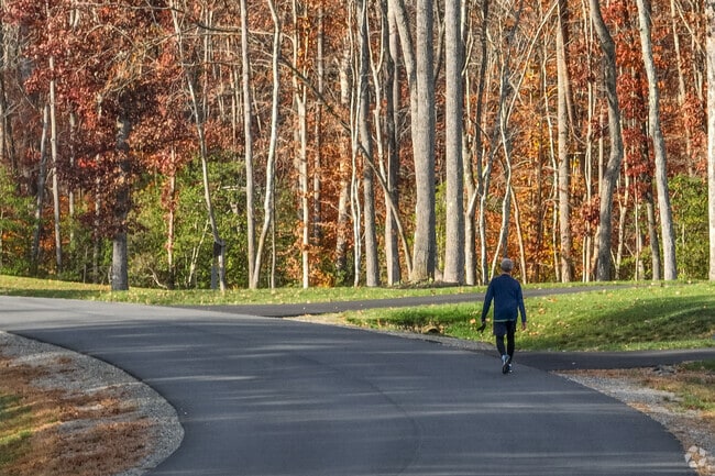 Take a walk and enjoy the fall foliage in the Spotsylvania Courthouse neighborhood.