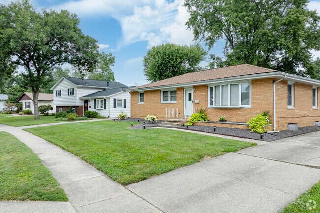 Mature oak trees provide a canopy for the residential streets of Glen Aire.
