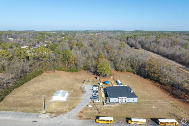 Calera Elementary School has a lot of room for students to play.