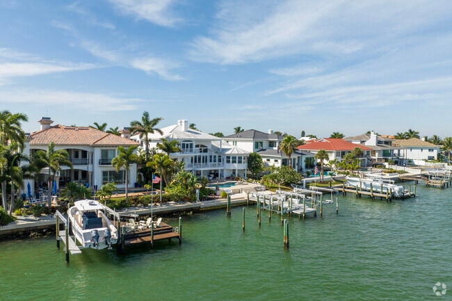 Most Tierra Verde residents have docks or options close by to keep their watercrafts.