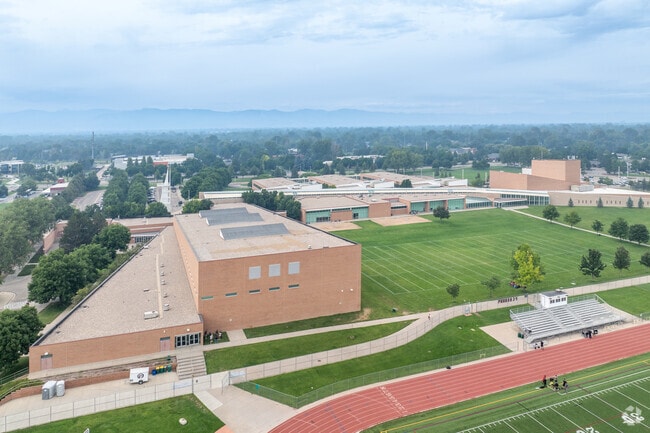 Fort Collins High School received an A- from Niche.
