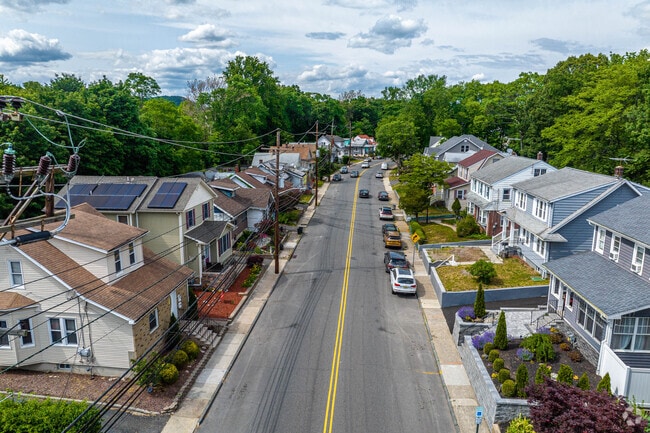 Homes in Haledon line quiet streets with a mix of architectural styles.