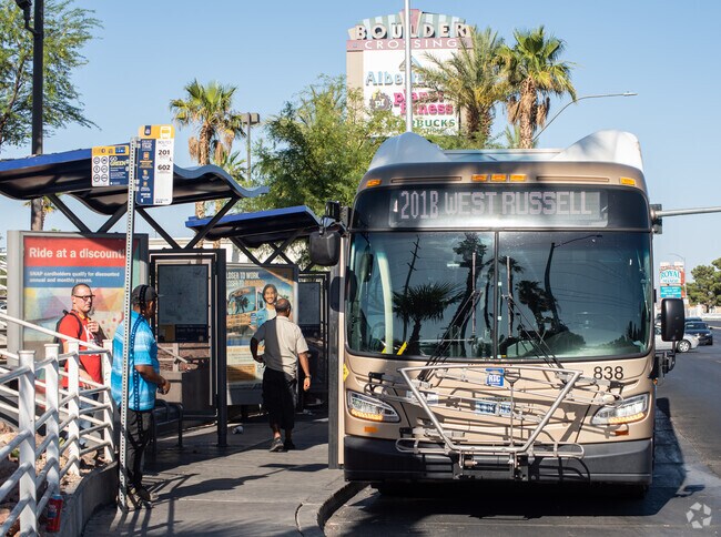 Whitney offers public transportation.