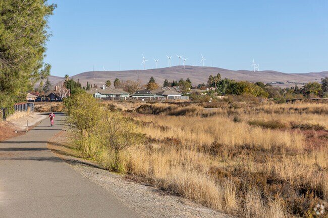 Springtown neighborhood is full of beautiful nature trails for hiking and dog walking.