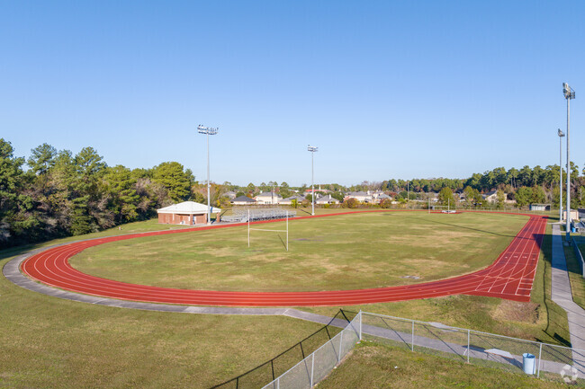 A joyful playground for young minds is available at Twin Creeks Middle School.