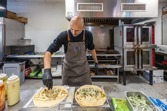 Irvin View Pointe residents head over to Taqueria Sabrosa for their wildly popular Cali Burrito.