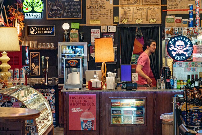 Pix Theater in Albany, Oregon, is a fun place to watch a movie.