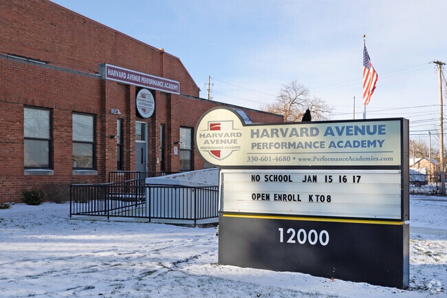 Harvard Avenue Performance Academy in Corlett neighborhood.
