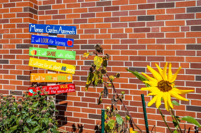 Monroe Elementary teaches students the importance of nature in Beaverdale, IA.