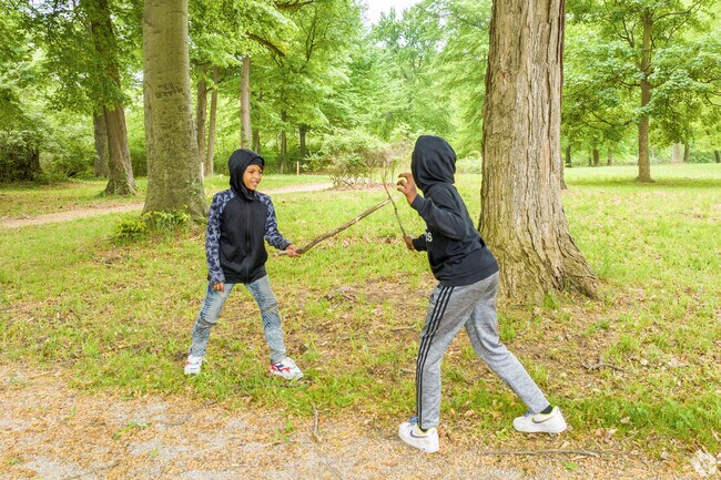 Children often play at Rouge Park’s playground and splash pad during warm months.