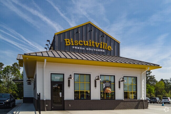 Biscuitville is one of many fast-food restaurants in Boone Valley.
