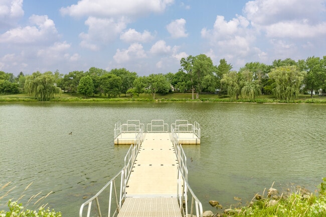A great benefit of Fabbrini Park is the ability for residents to fish on several small ponds.