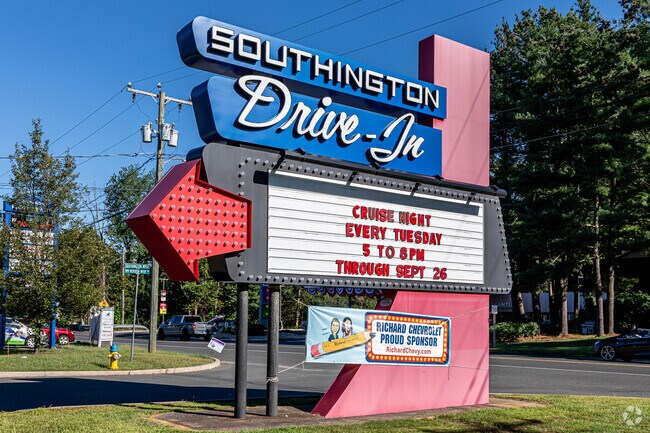The Southington Drive In in Plantsville is now a non profit offering films and special events.