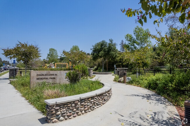 Charles Lewis III Memorial Park is a 5 acre park on a rectangular strip in Ridgeview-Webster.