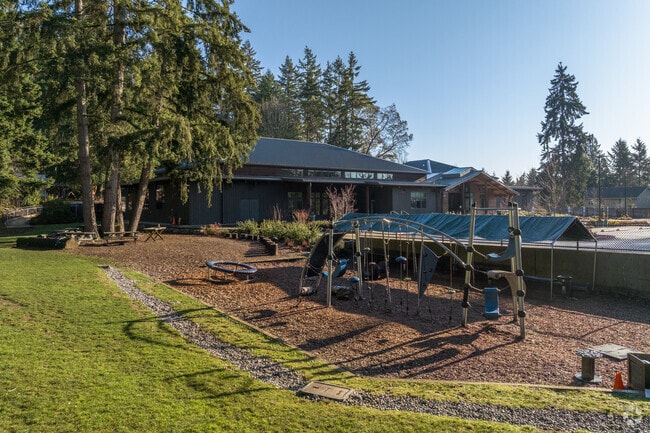 The Little School playground.