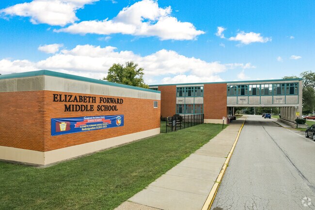 Elizabeth Forward Middle School is the cornerstone of the Greenock community.