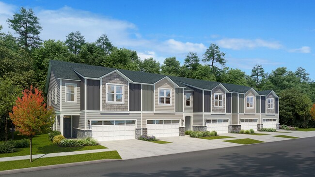 Choose from 3- and 4-bedroom townhomes, each featuring attached garages.