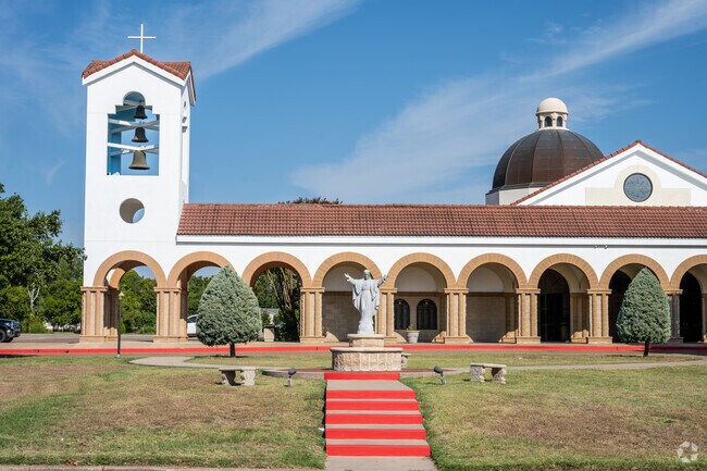 Sacred Heart Catholic Church in University offers daily confessions and weekly mass.