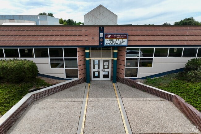 One of Cynthia Mann Elementary School's many mottos: Make Today a Great Day.