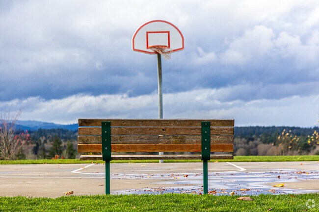 Hawks Prairie has several parks for the kids to enjoy.