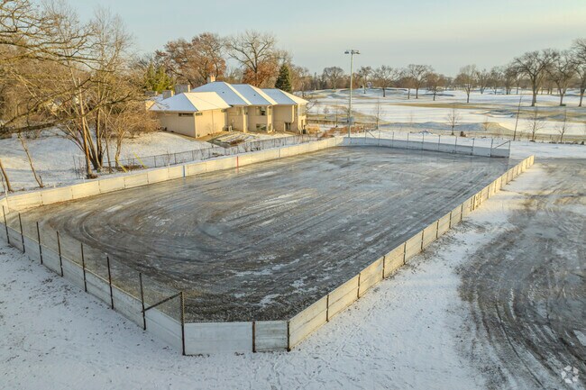 Explore Hopkins living at its best with Interlachen Park's ice rink.