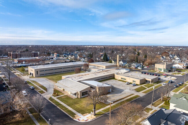 Children can walk or bike to Woodrow Wilson Elementary School in Port Huron.
