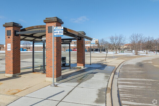 Burr Ridge East residents can take a Pace Bus to anywhere in Chicagoland.