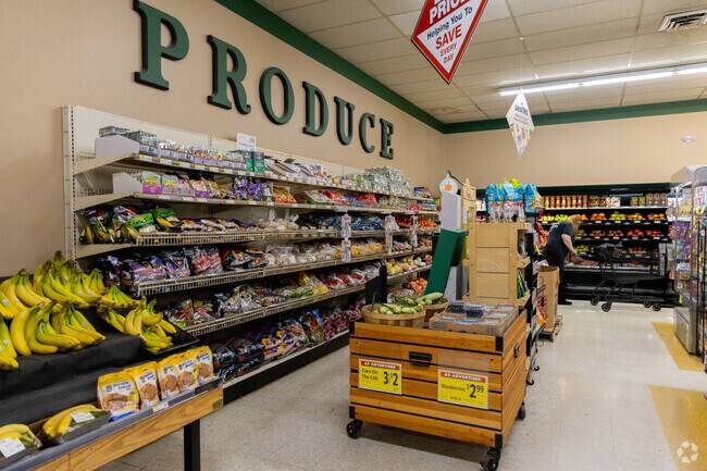 Many locals get fresh produce at White Haven Market.