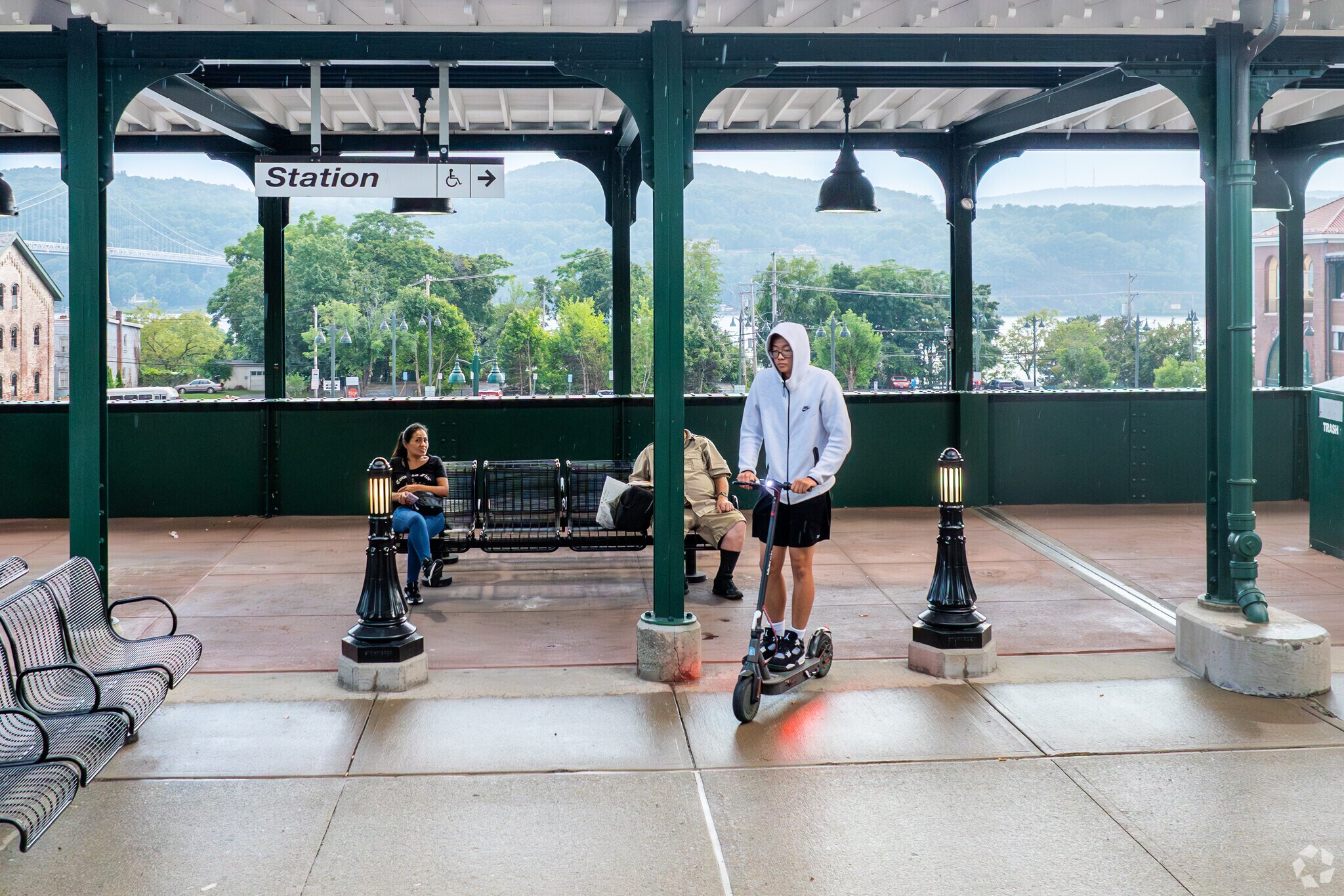 Lloyd residents can head to New York City by way of the Poughkeepsie Train Station.