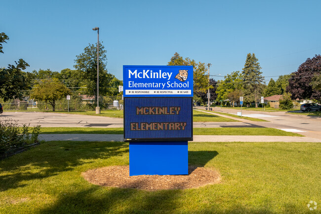 Enrollment at McKinley Elementary School averages around 450 students.