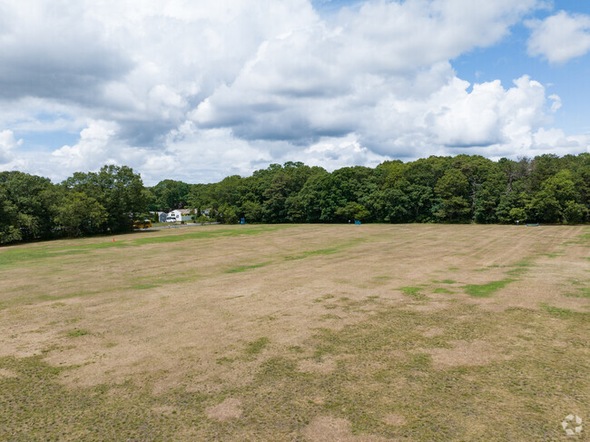 Barton Elementary School field in the back of the school for open multi-purpose use.