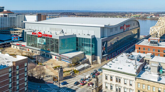 The KFC Yum! Center host concerts and large events and is a short distance from the neighborhood of Limerick.