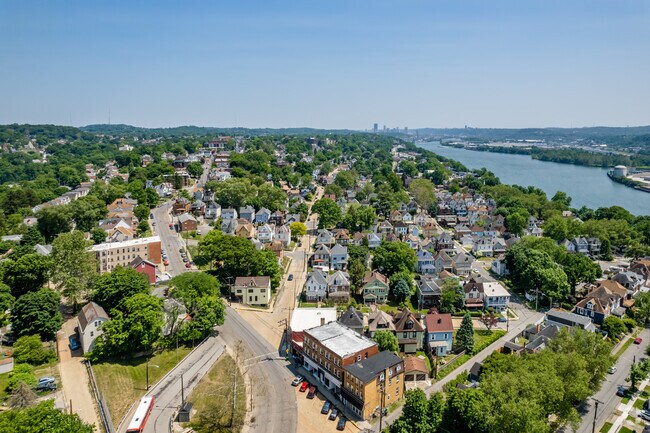 Avalon is a key destination in the Ohio River valley and is not far from Downtown Pittsburgh.