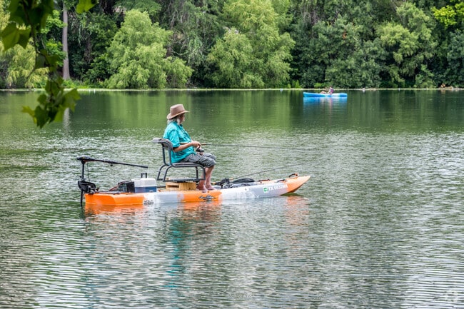 You can fish in the Colorado River just south of Old Enfield.