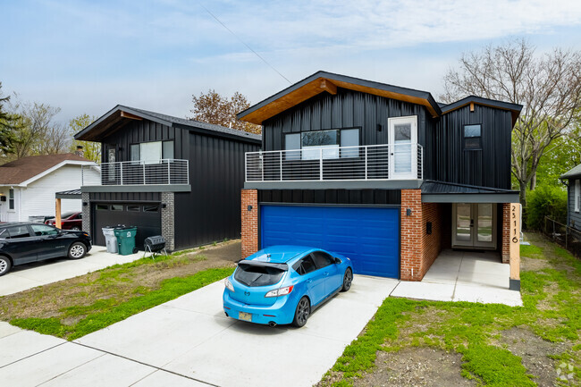 Newly built contemporary homes have been popping up throughout Hazel Park in recent years.