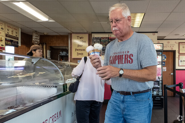 Flapdoodles is where John Adams residents go for delicious, home made ice cream.