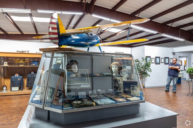 View the relics of World War 2 at the No. 1 British Flying Training School Museum in Terrell.