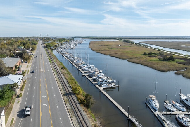 Turtle River runs right along the New Town neighborhood.